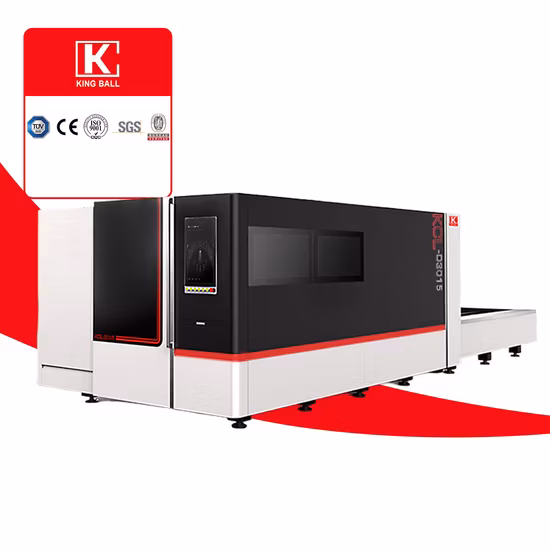 Macchina da taglio laser con taglierina in fibra di acciaio e metallo CNC in alluminio