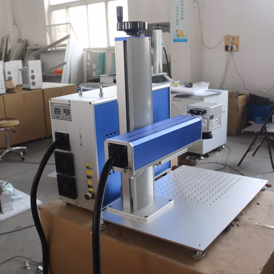 2023 Nuovo Design 10 W/20 W/30 W/50 W/100 W Mini Portatile In Fibra di Metallo/CO2 UV Raycus/Max/Ipg Jpt/Mopa Marcatore Laser Incisore Incisione Macchina Per Marcatura Prezzo